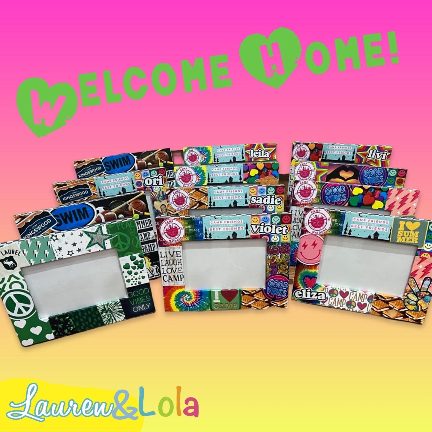 Decoupage Picture Frame